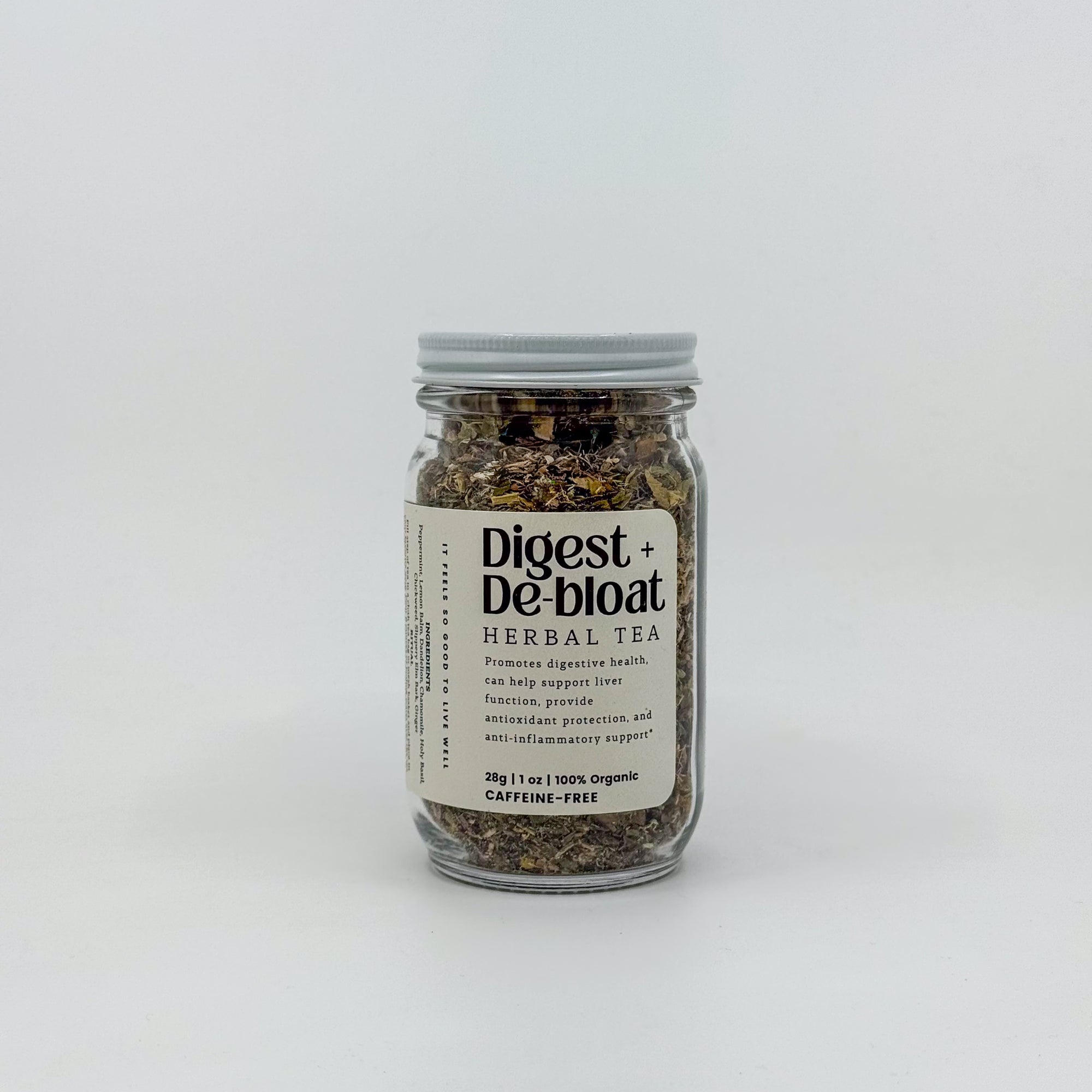 Digest + De-bloat - Herbal Organic Loose Leaf Tea - Daily Ritual Apothecary