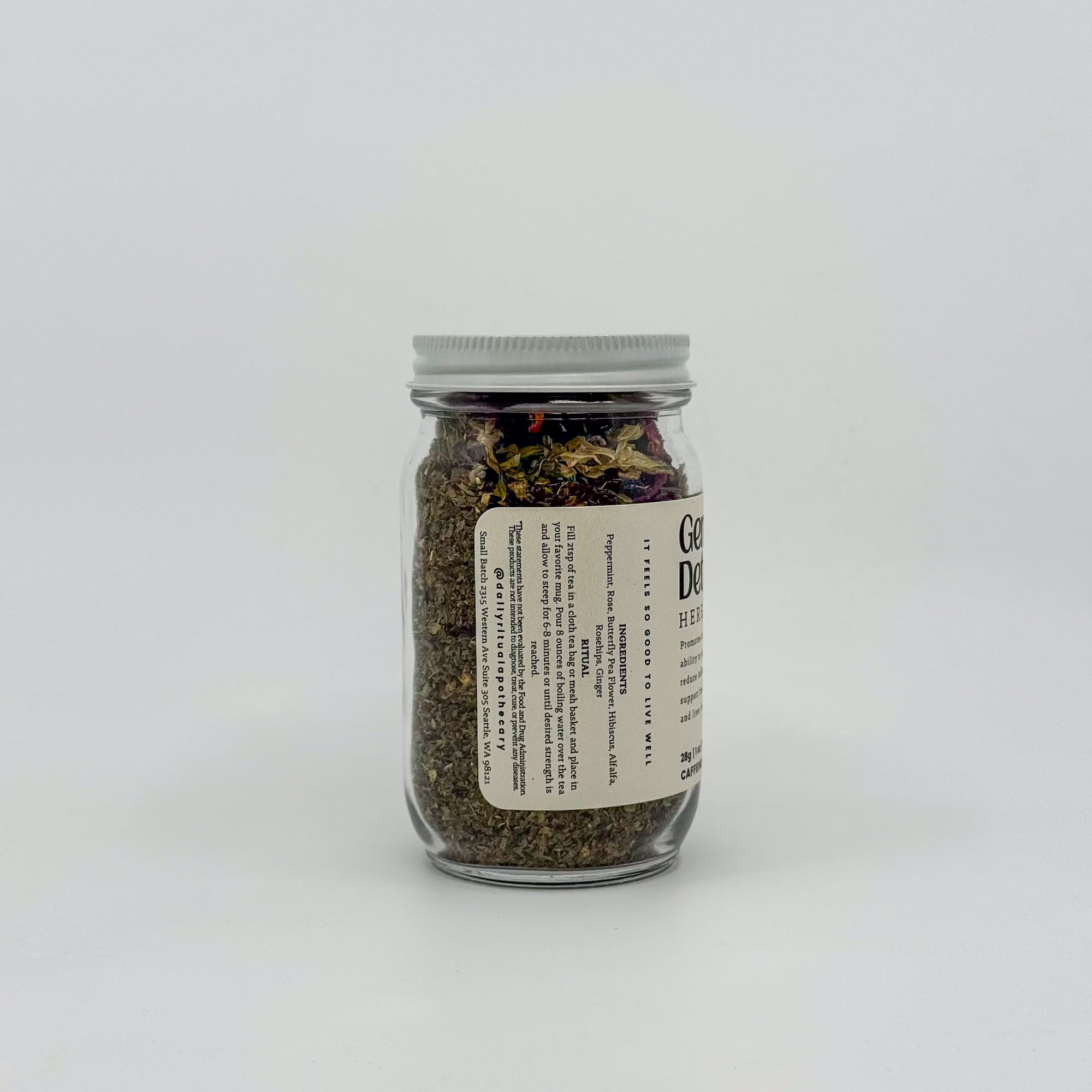 Gentle Detoxer - Herbal Organic Loose Leaf Tea - Daily Ritual Apothecary