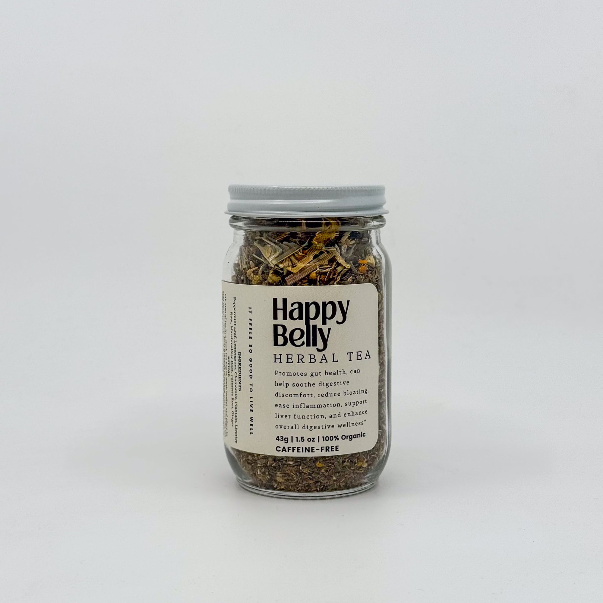 Happy Belly - Herbal Organic Loose Leaf Tea - Daily Ritual Apothecary