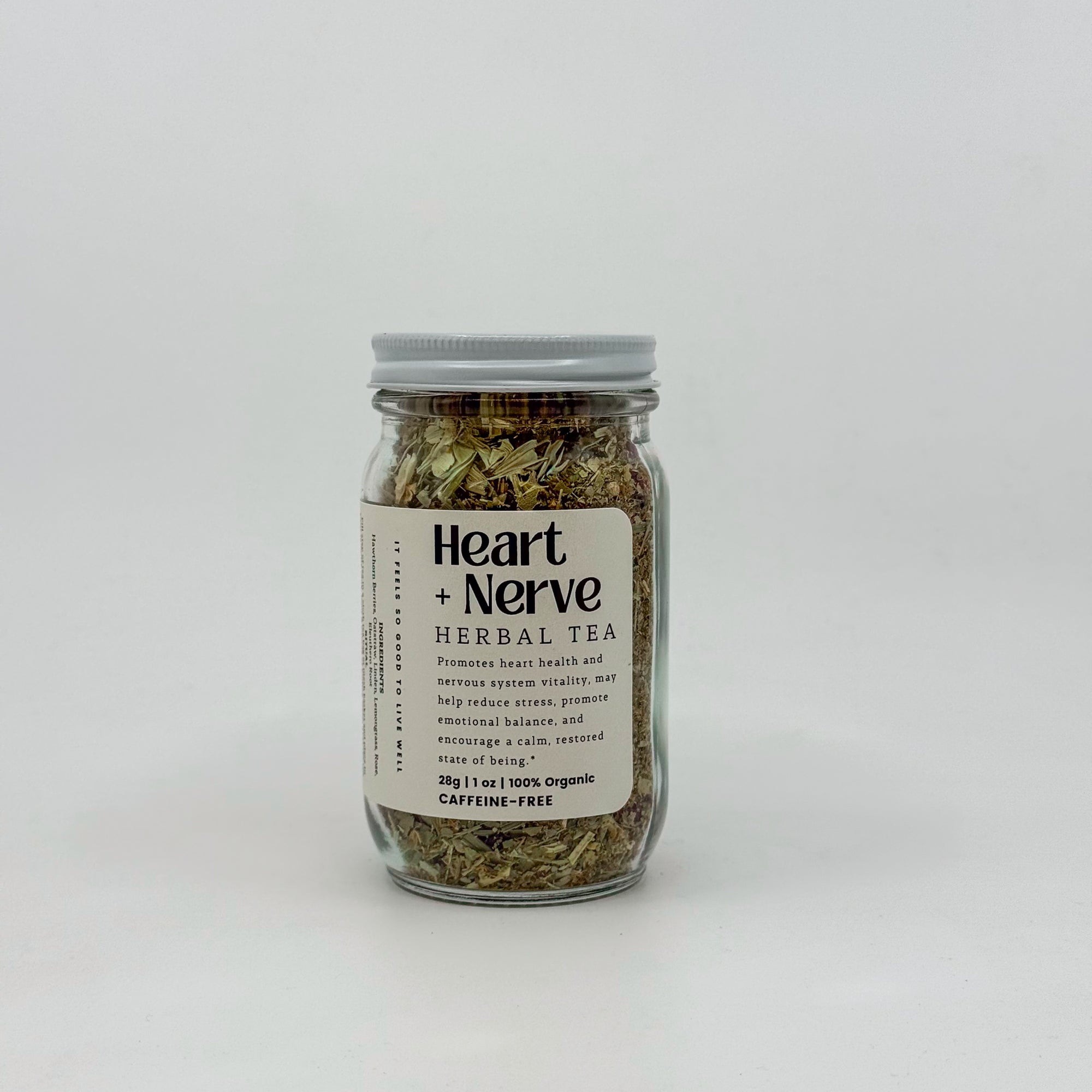 Heart + Nerve - Herbal Organic Loose Leaf Tea - Daily Ritual Apothecary