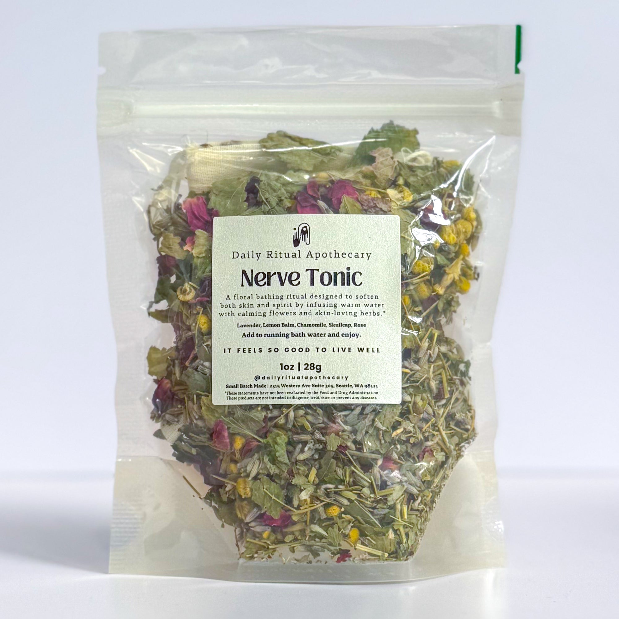 Nerve Tonic Herbal Bath Soak