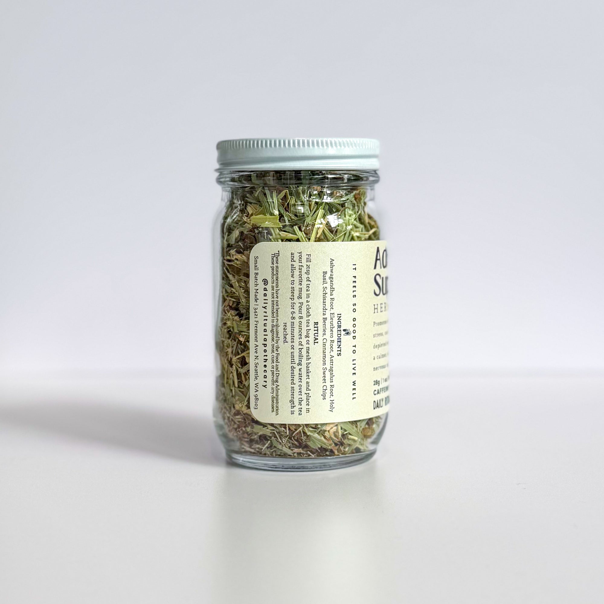 Adrenal Support - Herbal Organic Loose Leaf Tea
