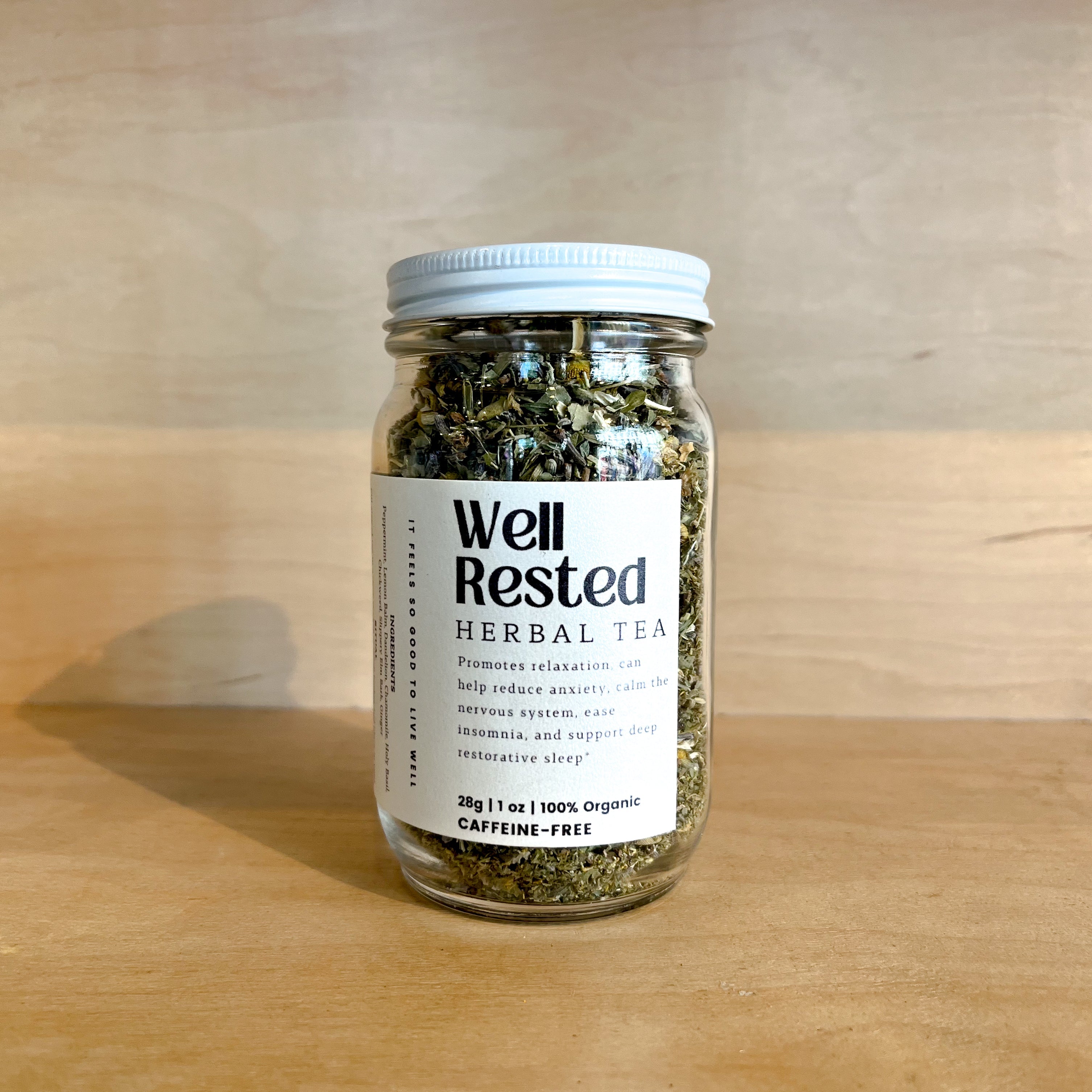 Well Rested - Herbal Organic Loose Leaf Tea – Daily Ritual Apothecary