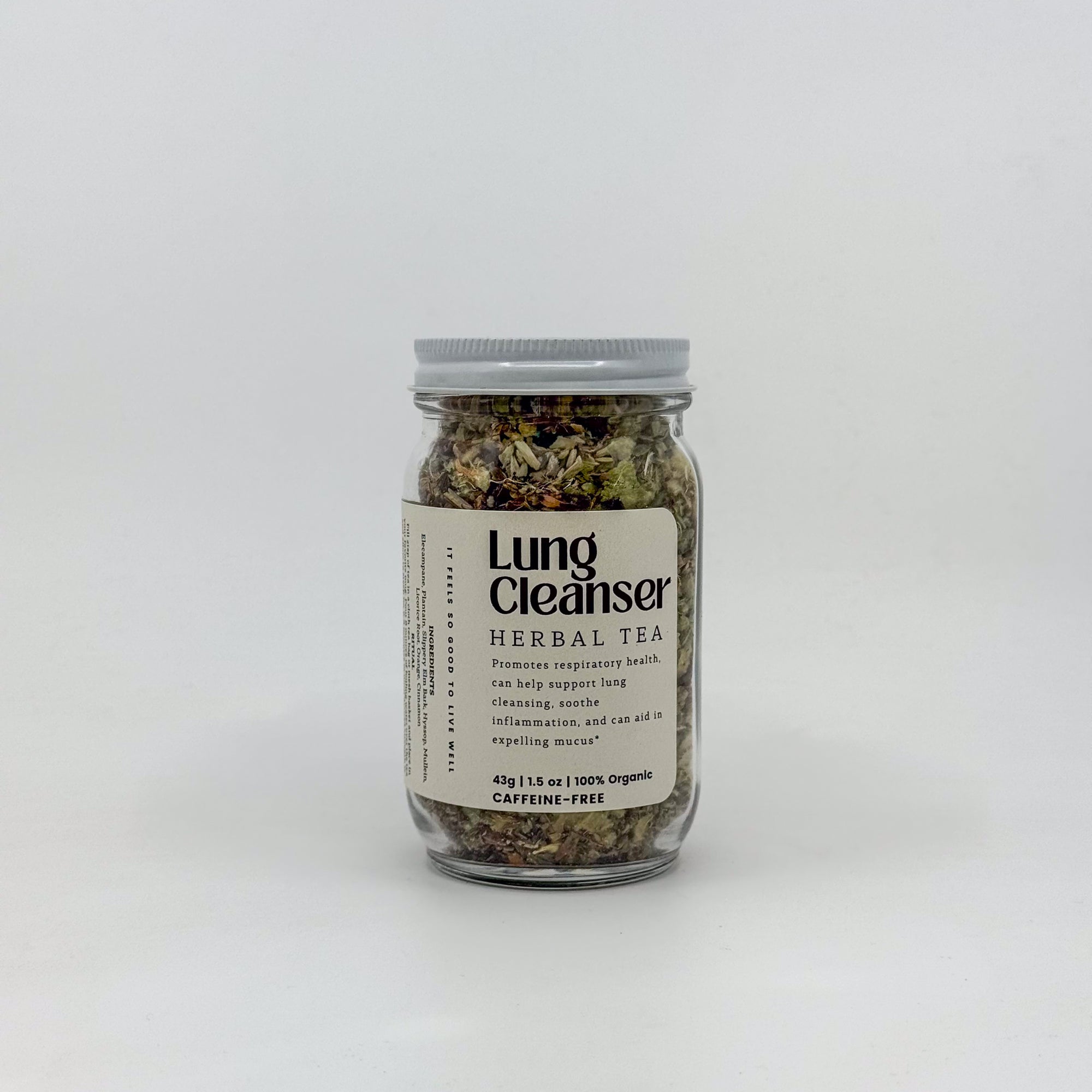 Lung Cleanser - Herbal Organic Loose Leaf Tea - Daily Ritual Apothecary