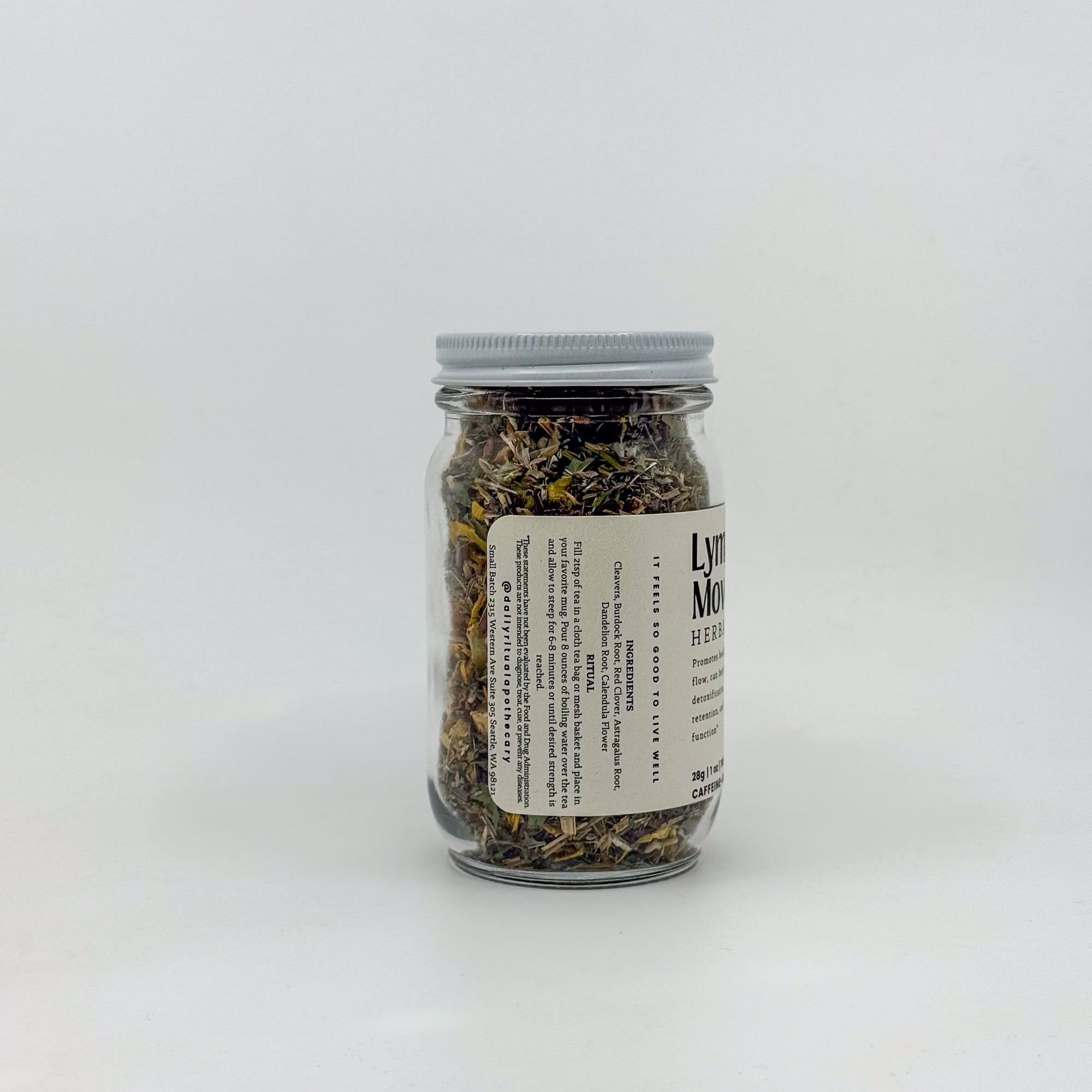 Lymph Mover - Herbal Organic Loose Leaf Tea - Daily Ritual Apothecary