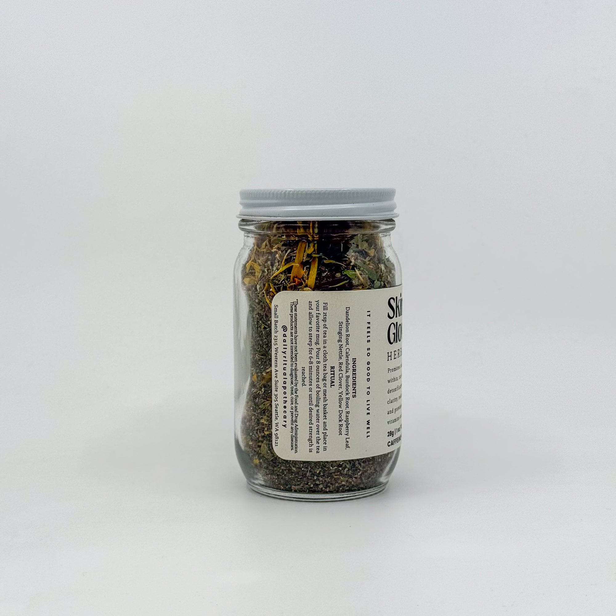 Skin Glow - Herbal Organic Loose Leaf Tea - Daily Ritual Apothecary