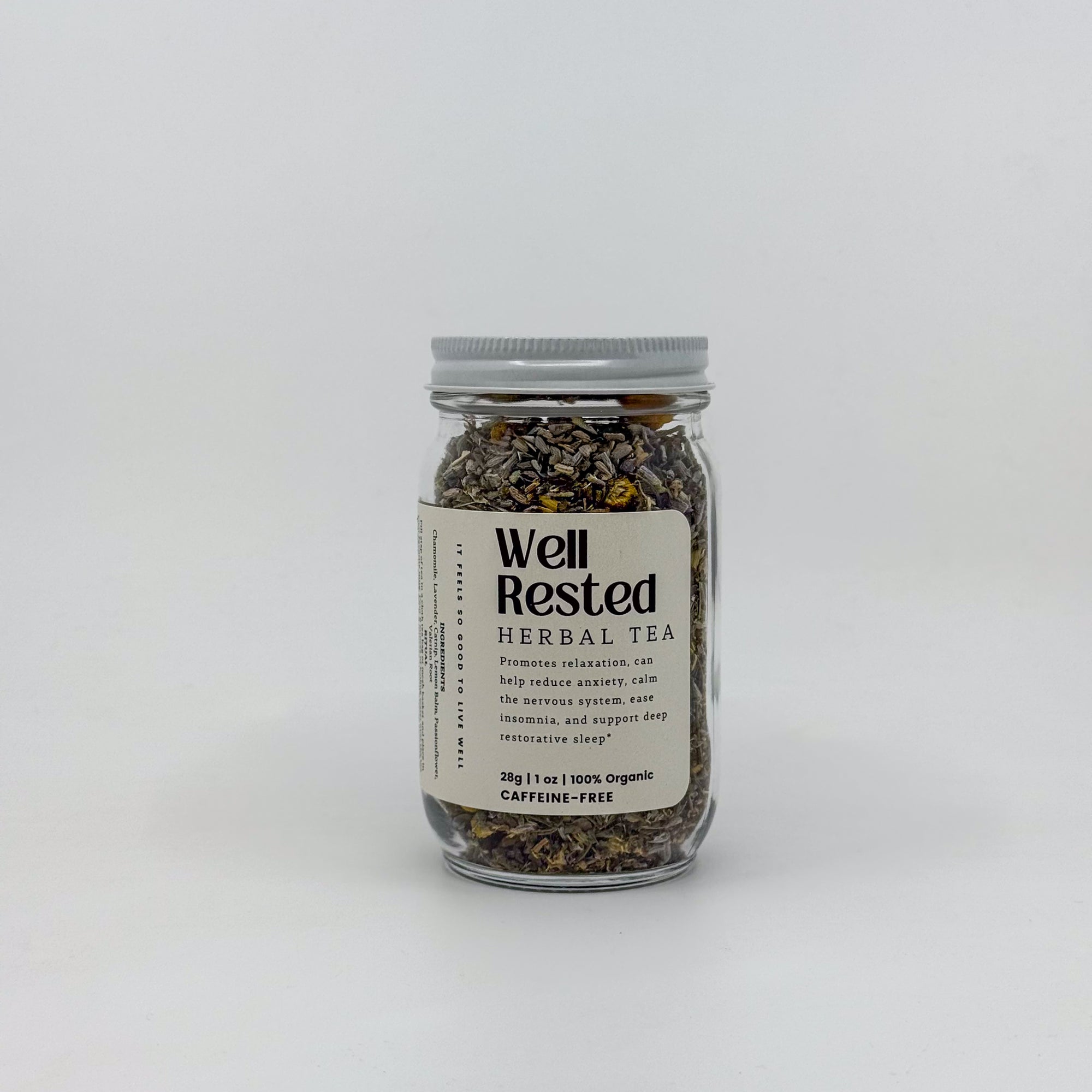 Well Rested - Herbal Organic Loose Leaf Tea - Daily Ritual Apothecary