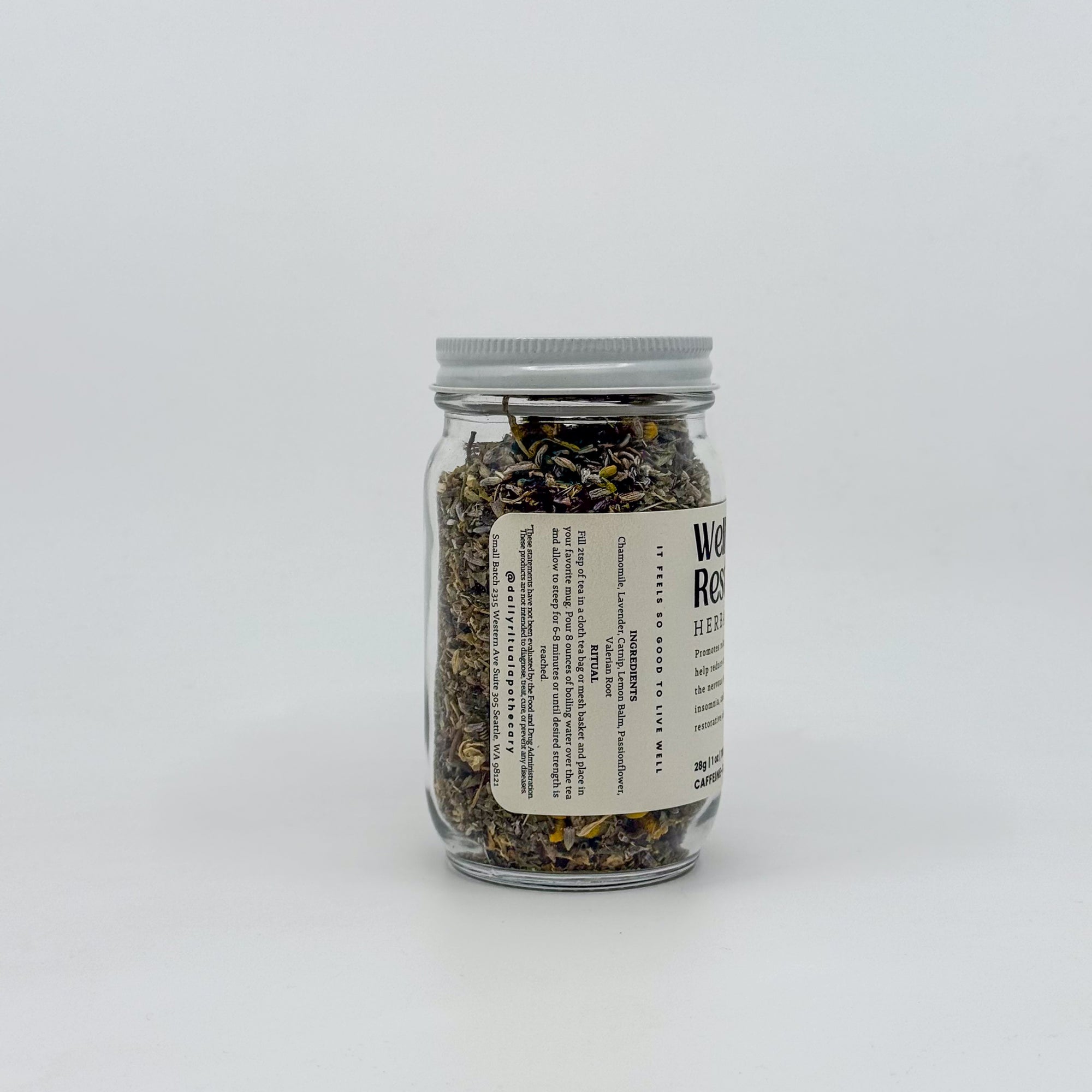 Well Rested - Herbal Organic Loose Leaf Tea - Daily Ritual Apothecary